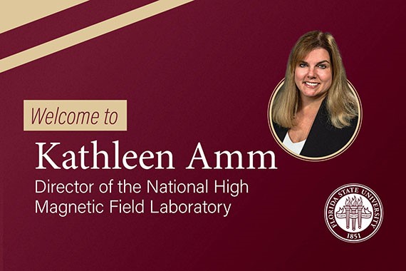 Kathleen Amm named director of the National High Magnetic Field Laboratory