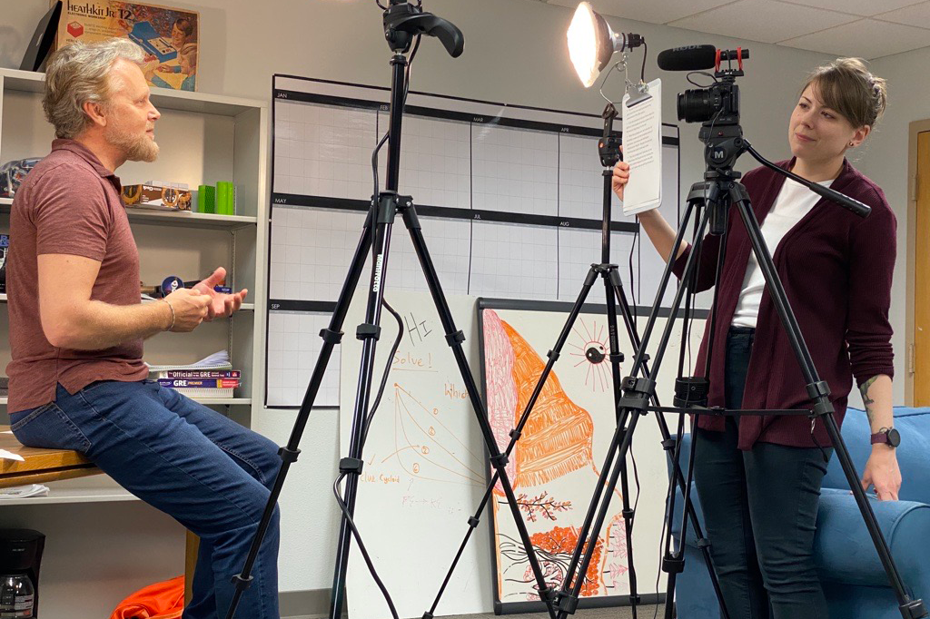 Filming Energy BTS